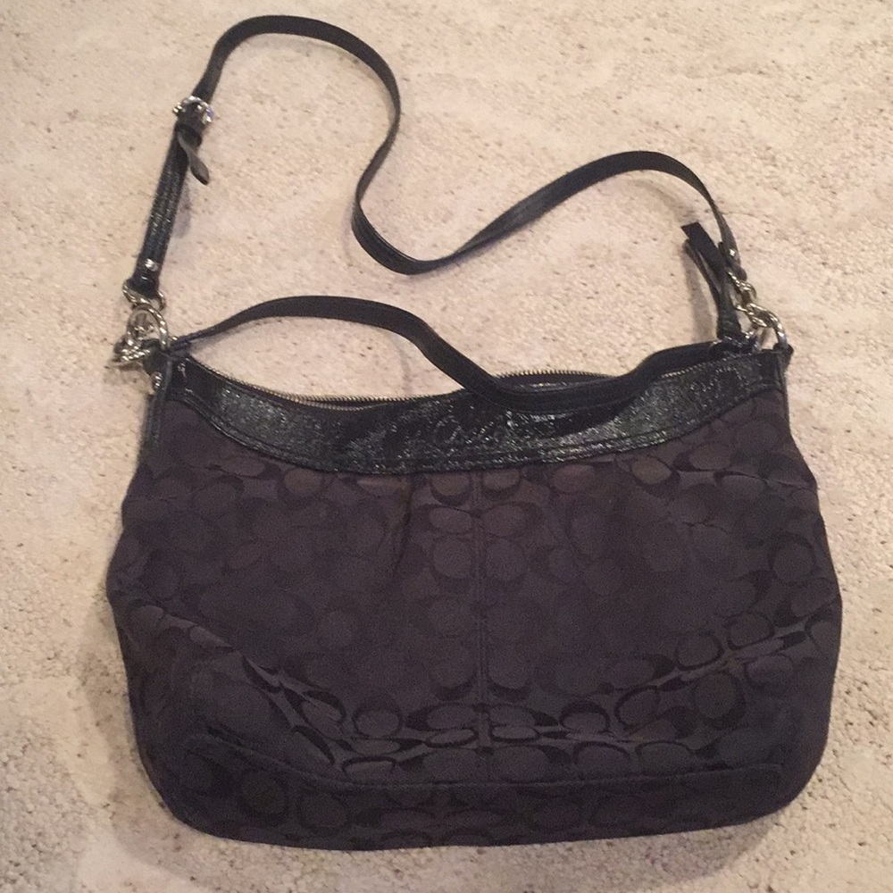 Coach cross body purse